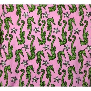 Dot Dot Smile Girls 3 4 Pink Green Seahorse Cap Sleeve Twirl Dress Toddler